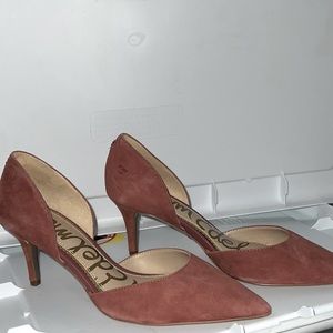 Sam Edelman Suede Mauve Pumps